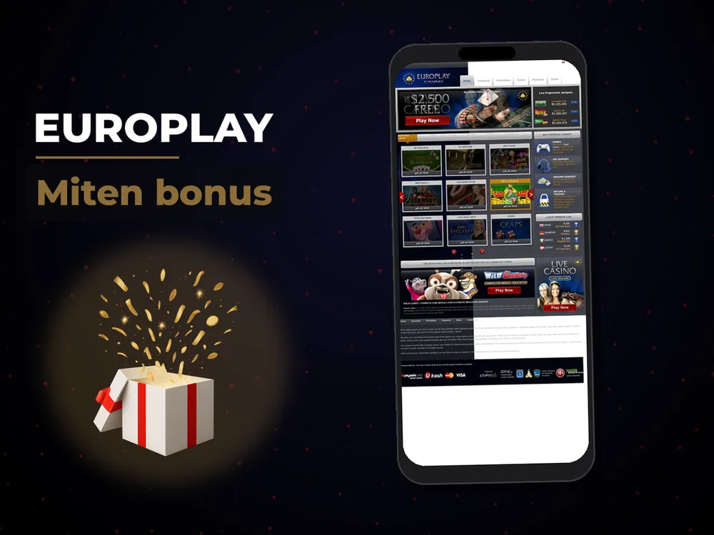 Europlay - Miten bonus