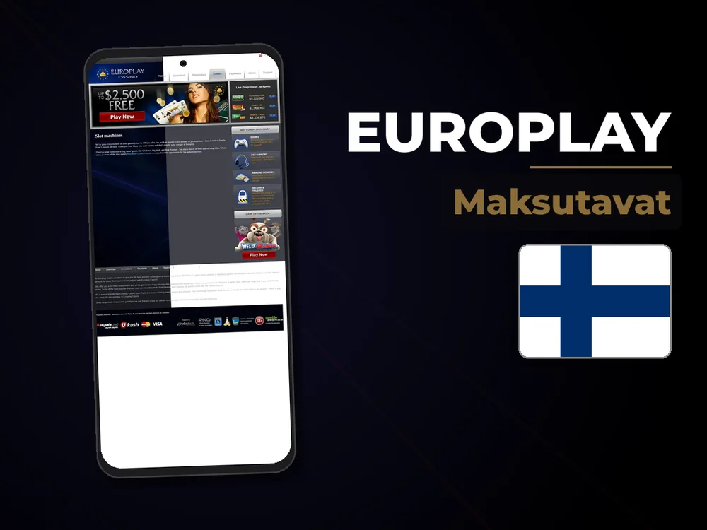 Europlay - Maksutavat